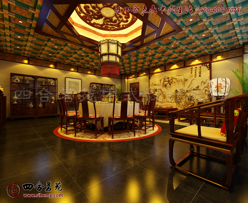 精致體驗源自細節的勾勒 四合院休閑會所